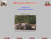 Tablet Screenshot of magnetomagician.co.uk
